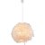 GLOBO 15057 KATUNGA závěsné svítidlo D450mm 1xE27 bílá