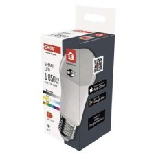 Emos ZQW515R LED žiarovka E27 GoSmart A60 11W 1050lm 2700–6500K