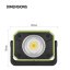 EMOS P4542 LED nabíjecí pracovní svítilna 900lm Li-Ion USB C černo-zelená
