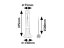 RABALUX 76025 Poppilol lávová lampa D55mm LED 25W/34lm 3000K strieborná, červená
