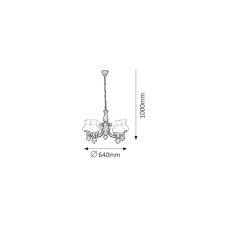 Rabalux 7079 luster Petronel