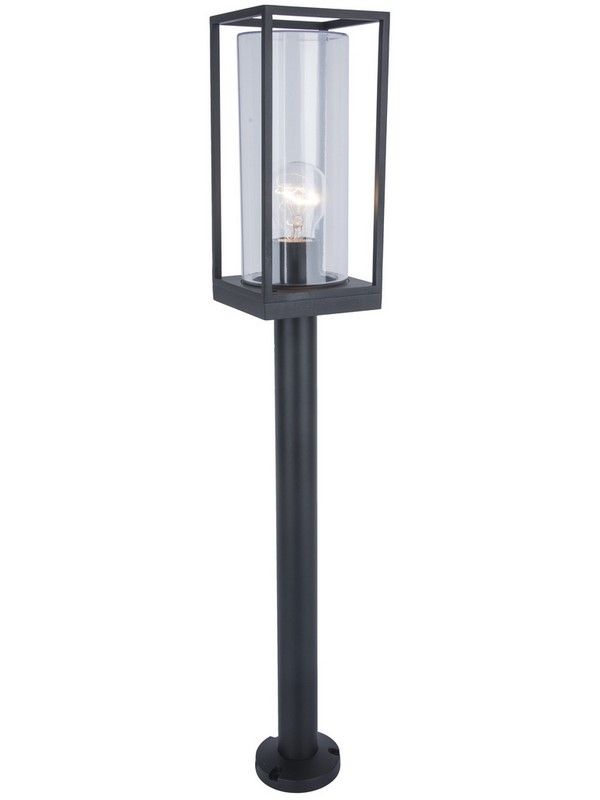 7288801012 LUTEC FLAIR zahradní sloupek E27 40W tmavě šedá IP44