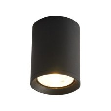 ITALUX OPN-2003-3K Cervia vonkajšie povrchové bodové svietidlo LED D80mm 9W/765lm 3000K IP54 čierna