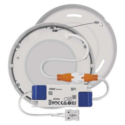 Emos ZM5125 LED NEXXO stropní/nástěnné přisazené klasické svítidlo kruh průměr 120 × 40 mm 7,6W 680lm 4000K bílá
