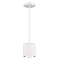 GLOBO 21019W POLINA dotyková stolná lampička V340mm LED 1,2W/138lm 2000+7000+3500K biela, vrátane batérie CR18650 1200mAh, USB kábel