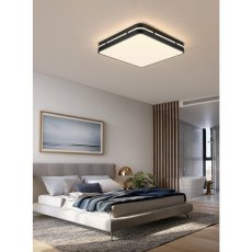 Immax 07154-B30 NEO LITE PERFECTO stropní svítidlo LED 300x300mm 24W/1500lm 2700-6500K černá, dálkové ovládání
