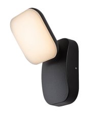 RABALUX 77057 Odiel vonkajšie nástenné svietidlo LED 12W/800lm 3000K IP44 čierna, biela