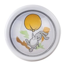 RABALUX 76073 Hopply pushlight orientačné svietidlo detské D100mm LED 0,3W/5lm 6000K biela, viacfarebná, 2XAA excl.