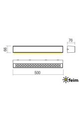 REDO 90253 AROOS exteriérové nástěnné svítidlo POWER LED 16W 928lm 3000K IP65 bílá