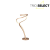 TRIO SELECT 544310179 NALA stolná lampička V560mm SMD LED 17W/1900lm 2300+3000+4000K zlatá