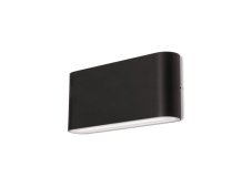 LED2 5234854 FLAT II vonkajšie nástenné svietidlo LED 2x5W/565lm 3000-4000-5700K IP65 antracit