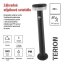 EMOS ZGJ0B4S TERION solární venkovní stojanové svítidlo/sloupek LED 125 × 125 × 500 2W 200lm 3000K IP44 se senzorem antracit