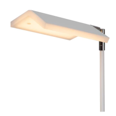 LUCIDE 19730/10/31 AARON stojací lampa V1340mm LED 12W/1000lm 2700-4000K bílá