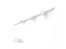 8719514407862 Philips Hue White and Color Ambiance Perifo LED nástenné svietidlo bodové - súprava 15,6W/3x490lm 2000-6500K+RGB biele