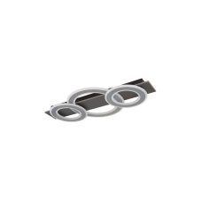 GLOBO 48034-50 JAYDEN stropné svietidlo LED 50W/2300lm 3000K antracit, šedá, biela