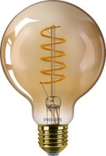 Philips 8719514315471 LED žiarovka vintage E27 4W/25W 250lm 1800K G93 GOLD stmievateľná