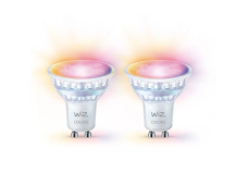 Philips Wiz Colors 8720169076723 LED žiarovka GU10 PAR16 4,7W/345lm 2200-6500K+RGB 2-set