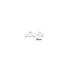 REDO 90235 PALMA exteriérové nástenné svietidlo POWER LED 18W 1053lm 3000K IP54 tmavošedá