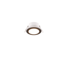 TRIO 653610132 ARGUS zápustné svietidlo SMD LED D82mm 5W/350lm 3000K+RGBW čierna matná, stmievateľné, diaľkový ovládač