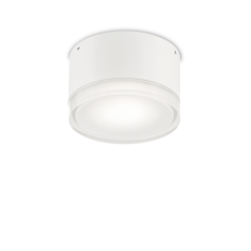 Exteriérové ​​stropní svítidlo Ideal lux 168036 Urano PL1 SMALL BIANCO 1xGX53 15W bílá IP44