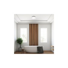 Rabalux 2697 Zenon stropné svietidlo LED D220mm 18W/1800lm 3000-4000-6000K IP54 biela