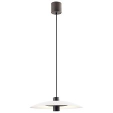 REDO 01-2736 LARS závesné svietidlo D350mm LED 6+5W/490lm 3000K biela, čierna