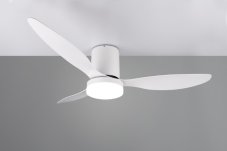 TRIO Reality R64202131 GÖTEBORG Stropný ventilátor s osvetlením D1320mm SMD LED 20W/2500lm 2700-6000K biela, diaľkový ovládač