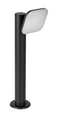RABALUX 77059 Odiel venkovní stojanové svítidlo/sloupek LED V500mm 12W/750lm 3000K IP44 černá, bílá