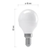Emos LED žárovka E14 ZL3904 Basic Mini Globe 6W 510lm 3000K teplá bílá