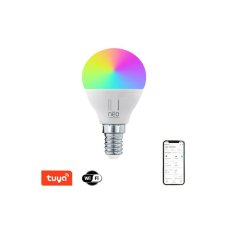 Immax 07745L NEO LITE žiarovka P45 LED E14 A40 6W/470lm 2700-6500K RGB, biela, kvapka