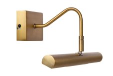 LUCIDE 45299/02/02 VINZ nástenné svietidlo nad obraz š360mm 2xG9 mosadzná