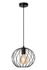 LUCIDE 21428/25/30 DANZA závěsné svítidlo D250mm 1xE27 černá