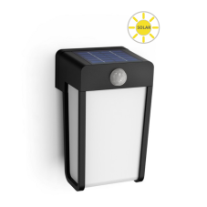 Philips 8720169265486 Outdoor solar Shroud solárne nástenné svietidlo so senzorom PIR LED 2,3W 250/25lm 2700K IP44 čierna, biela