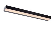 LUCIDE 04210/08/30 ALEXA nástenné svietidlo nad zrkadlo š600mm LED 8W/800lm 3000K IP44 čierna, opálová