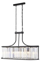 Searchlight 8095-5BK Victoria závesné svietidlo E27 5 x 60W