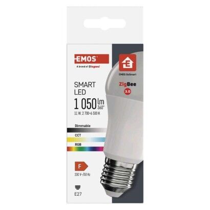 Emos ZQZ515R LED žárovka E27 GoSmart A60 11W 1050lm 2700–6500K