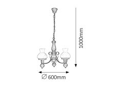 Rabalux 7078 luster Petronel