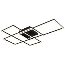 GLOBO SMART LIGHT 67227-40NBSH GABRIEL stropné svietidlo LED 40W/1930lm 2700-6500K čierna , biela, diaľkový ovládač