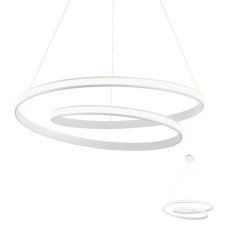 Redo 01-1795 TORSION SU LED 40W D750 interiérové závěsné svítidlo 3000K matná bílá 3360lm