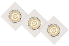Lucide 11002/15/31 FOCUS zápustné svítidlo výklopné 3-set 3xGU10 bílé