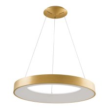 Italux 5304-880RP-GD-3 LED závesné svietidlo Giulia D800mm 80W/4400lm 3000K zlatá, biela