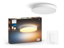 Philips HUE LED White Ambiance 41159/31/P6 Enrave M stropné svietidlo 19,2W 2450lm 2200-6500K 38,1cm biele stmievateľné BlueTooth + HUE Switch