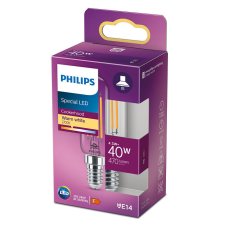 Philips 8718699783358 LED žiarovka classic E14 4,5W/40W 470lm T25L 2700K do chladničky a digestora