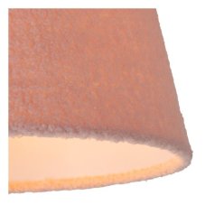 LUCIDE 10416/01/66 WOOLLY závesné svietidlo D280mm 1xE27 čierna, ružová