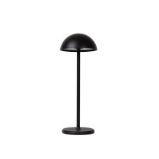 LUCIDE 15500/02/30 JOY venkovní dotyková stolní lampička LED V320mm 1,5W/175lm 3000K IP54 černá, nabíjecí baterie, USB kabel