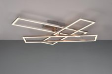TRIO Reality R64423107 CORSO stropné svietidlo SMD LED 36W/4600lm 2700-6000K nikel matný, stmievateľné, diaľkový ovládač