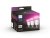 Philips HUE LED White and color Ambiance žiarovka E27 3x6,5W 800lm 2000-6500K+RGB stmievateľná BlueTooth 3-set