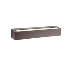 REDO 90261 AROOS exteriérové nástenné svietidlo SMD LED 21W 1283lm 3000K IP65 hrdzavohnedá