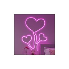 TRIO Reality R65583100 NEON LED pásik 3000mm 14W/1200lm 3000K RGBW biela, stmievateľné, diaľkový ovládač