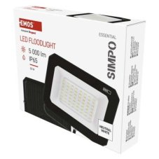 Emos ZS2243 exteriérový LED reflektor SIMPO 50W 5000lm 4000K IP65